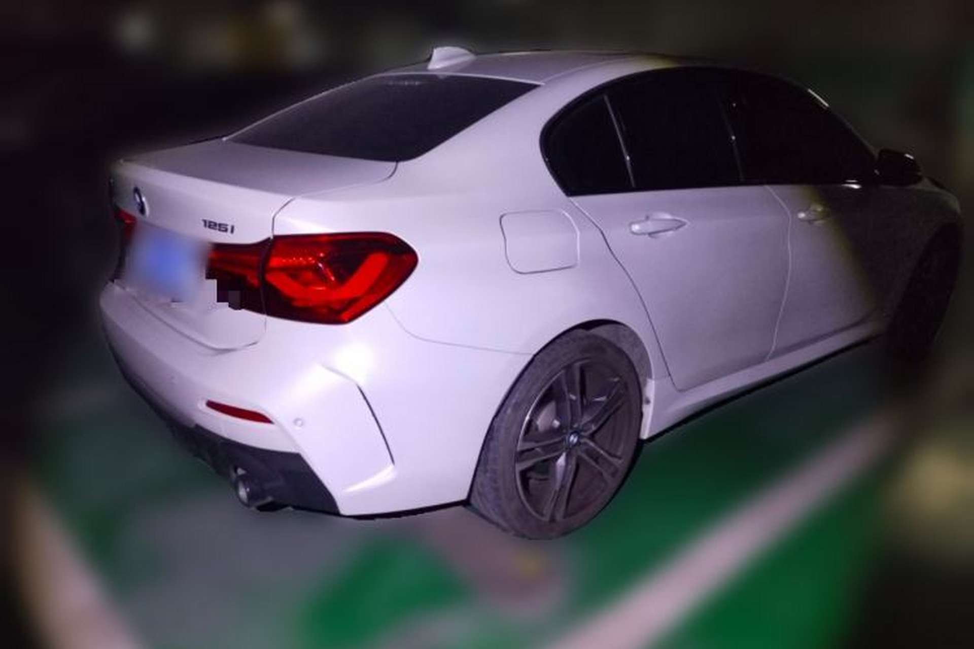Used BMW 1 Series 2021 125i M Sport Night Edition Rear Right 45 Deg