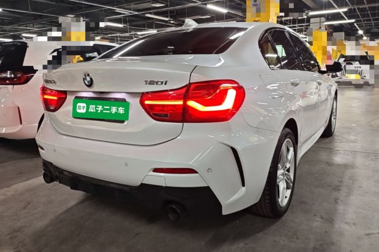 Used BMW 1 Series 2021 Revised 120i M Sport Night Edition Rear Right 45 Deg