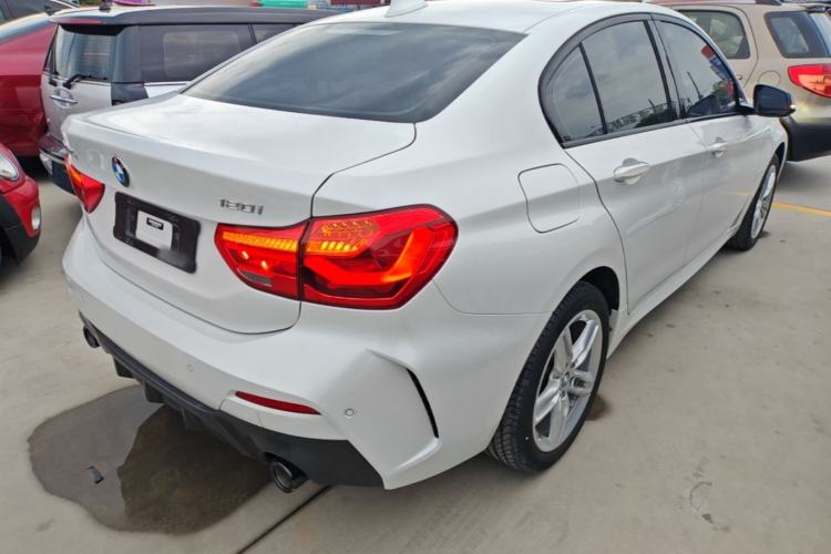 Used BMW 1 Series 2021 Revised 120i M Sport Night Edition Rear Right 45 Deg