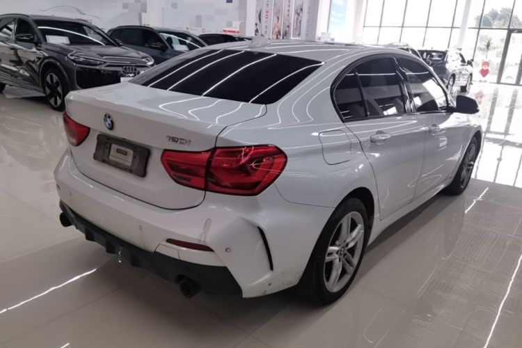 Used BMW 1 Series 2021 120i M Sport Night Edition Rear Right 45 Deg
