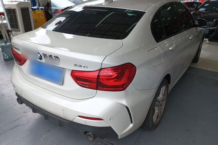 Used BMW 1 Series 2021 Revised 120i M Sport Night Edition Rear Right 45 Deg
