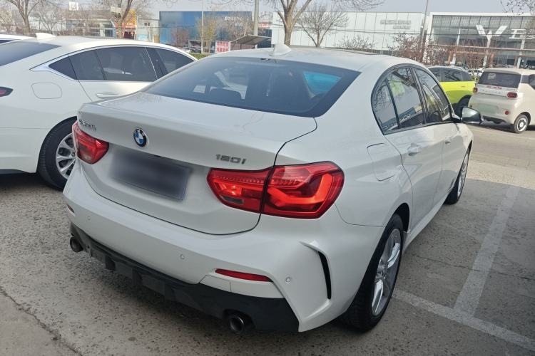Used BMW 1 Series 2021 120i M Sport Night Edition Rear Right 45 Deg