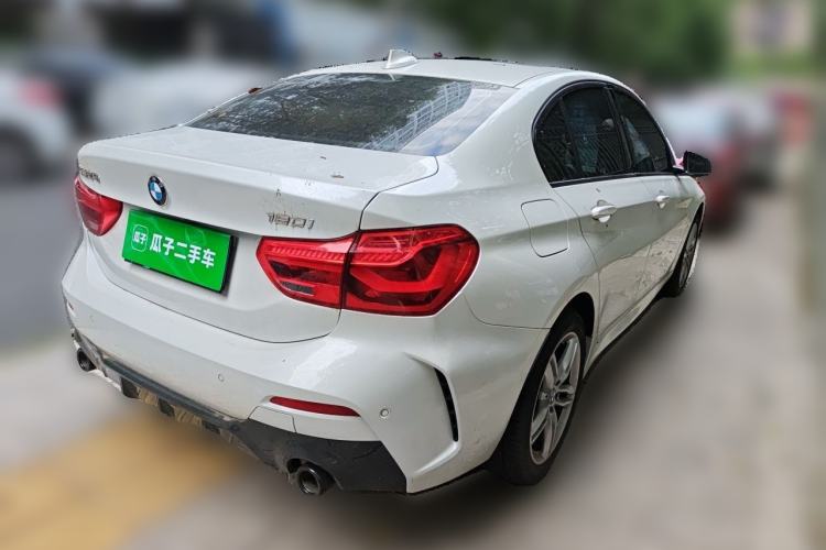 Used BMW 1 Series 2021 120i M Sport Night Edition Rear Right 45 Deg