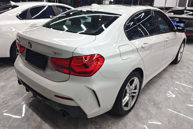 Used BMW 1 Series 2021 120i M Sport Night Edition Rear Right 45 Deg