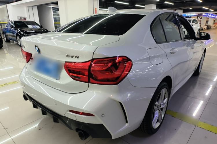 Used BMW 1 Series 2021 120i M Sport Night Edition Rear Right 45 Deg