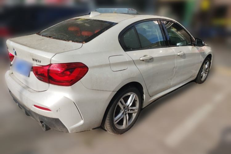 Used BMW 1 Series 2021 120i M Sport Night Edition Rear Right 45 Deg