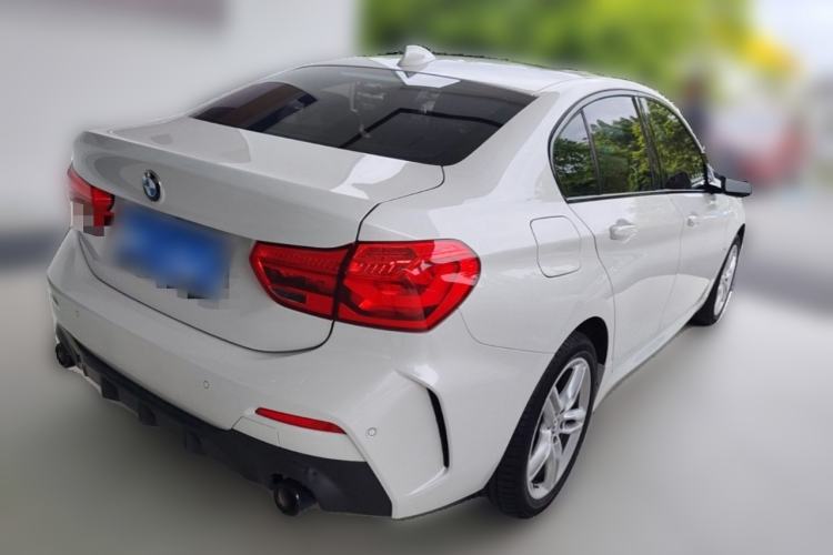 Used BMW 1 Series 2021 120i M Sport Night Edition Rear Right 45 Deg