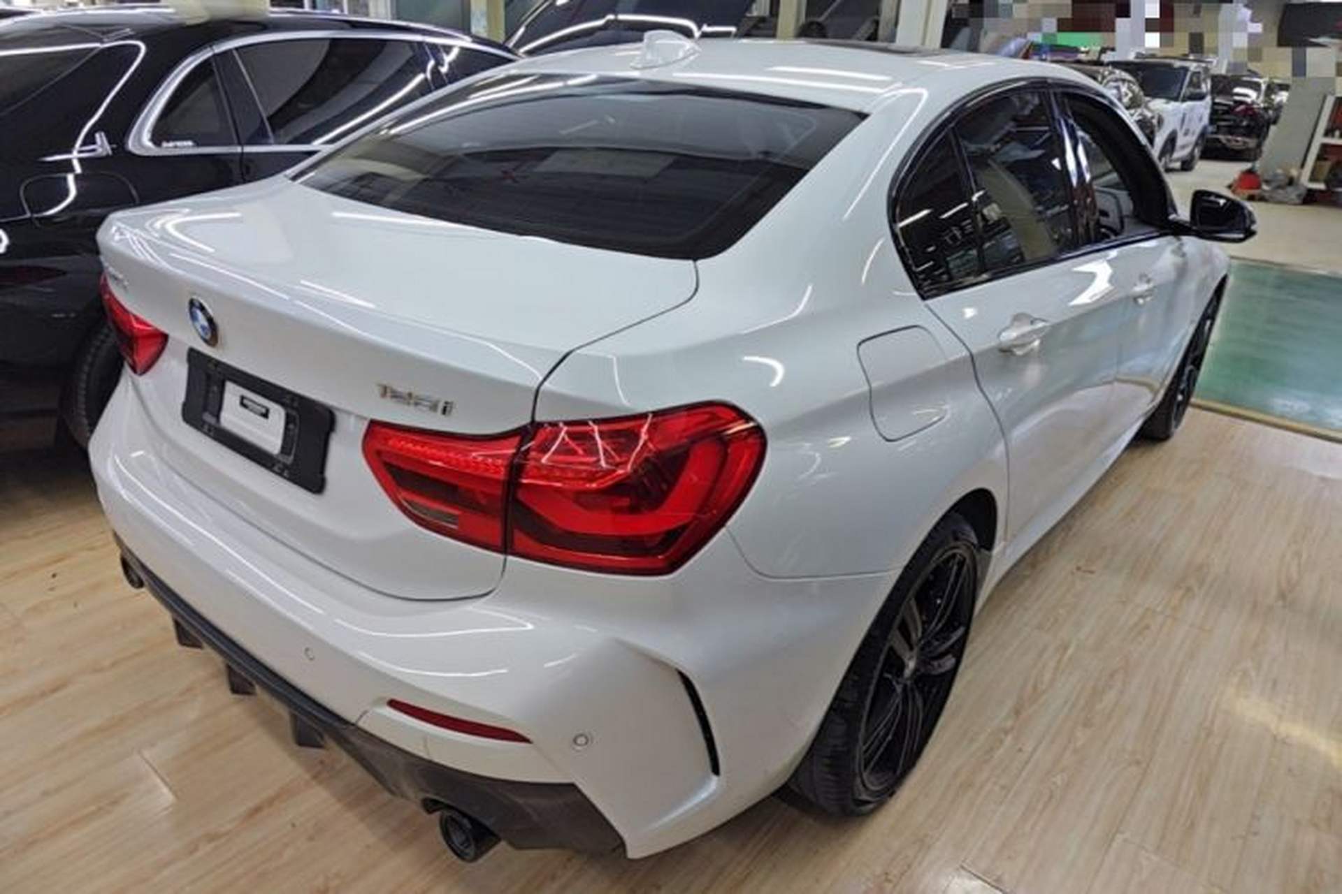 Used BMW 1 Series 2021 Restyled 125i M Sport Night Edition Rear Right 45 Deg