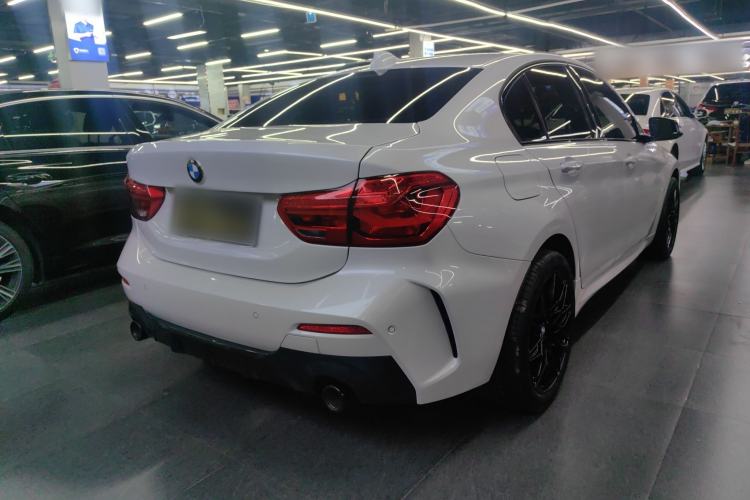 Used BMW 1 Series 2021 120i M Sport Night Edition Rear Right 45 Deg
