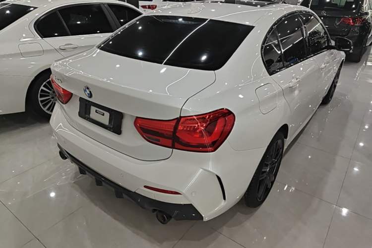 Used BMW 1 Series 2021 Restyled 125i M Sport Night Edition Rear Right 45 Deg