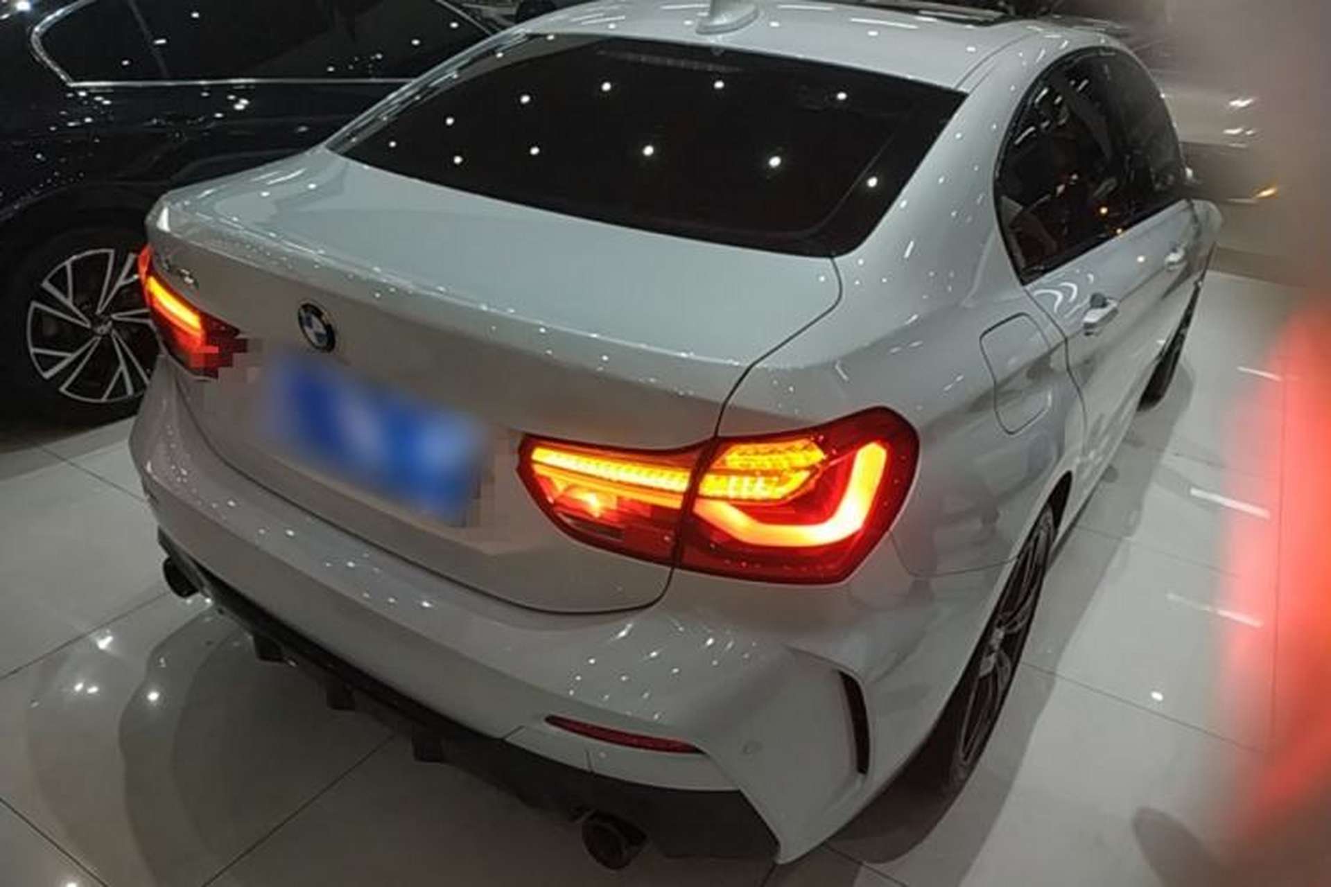 Used BMW 1 Series 2021 Restyled 125i M Sport Night Edition Rear Right 45 Deg