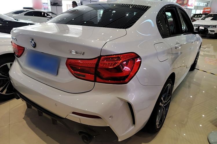 Used BMW 1 Series 2021 Restyled 125i M Sport Night Edition Rear Right 45 Deg