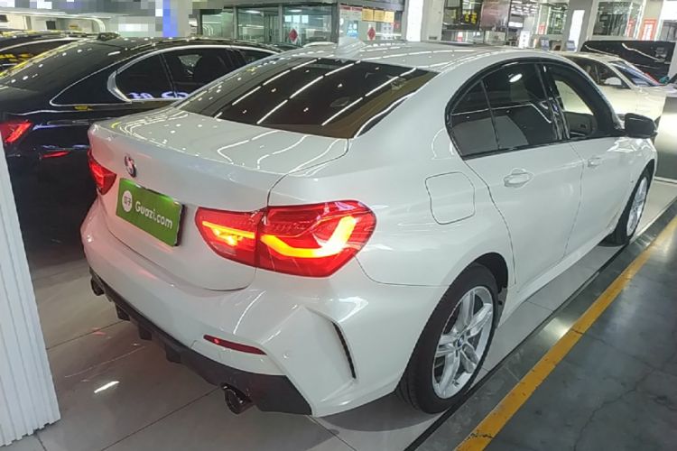 Used BMW 1 Series 2021 120i M Sport Night Edition Rear Right 45 Deg