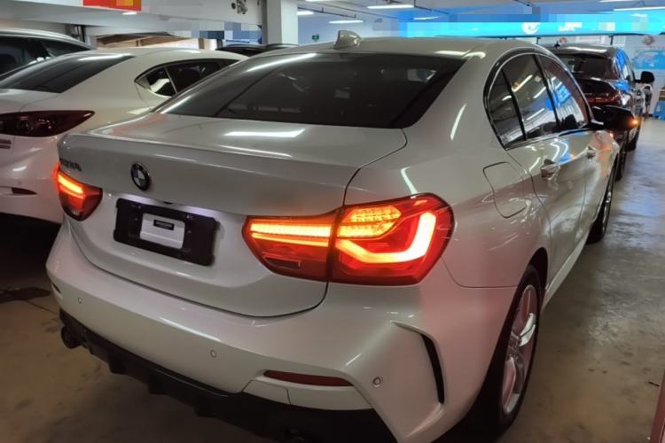 Used BMW 1 Series 2021 Revised 120i M Sport Night Edition Rear Right 45 Deg