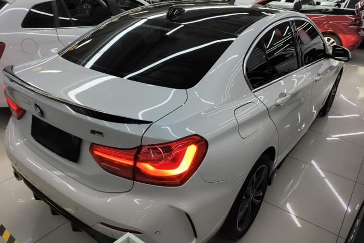 Used BMW 1 Series 2021 Revised 120i M Sport Edition Rear Right 45 Deg