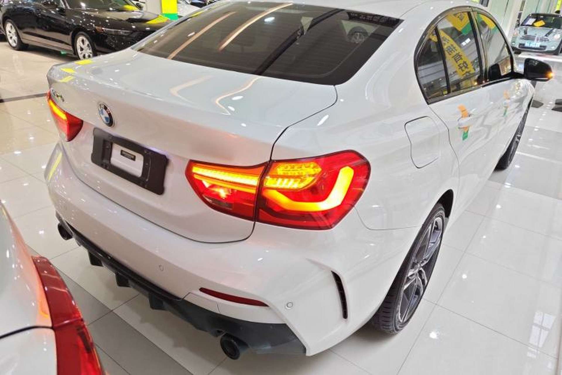 Used BMW 1 Series 2021 Restyled 125i M Sport Night Edition Rear Right 45 Deg