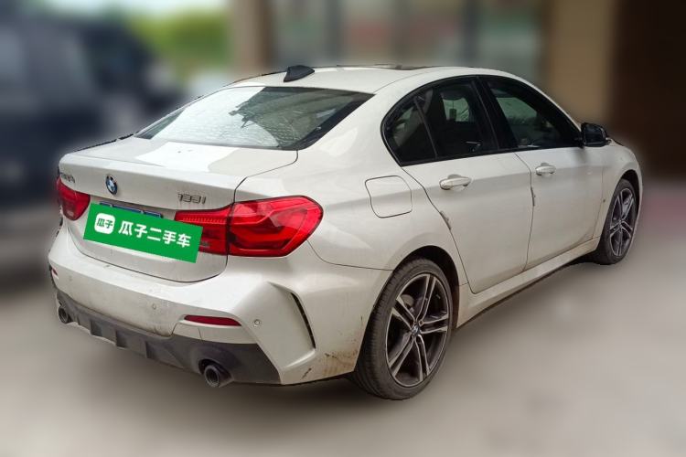 Used BMW 1 Series 2021 Restyled 125i M Sport Night Edition Rear Right 45 Deg