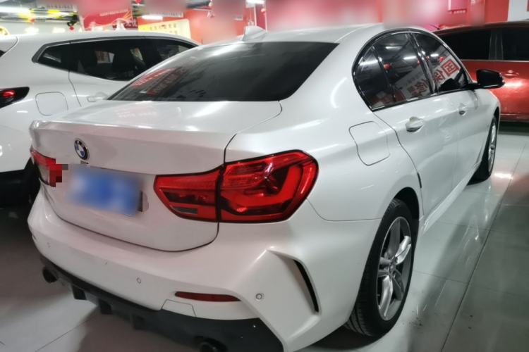 Used BMW 1 Series 2021 120i M Sport Night Edition Rear Right 45 Deg