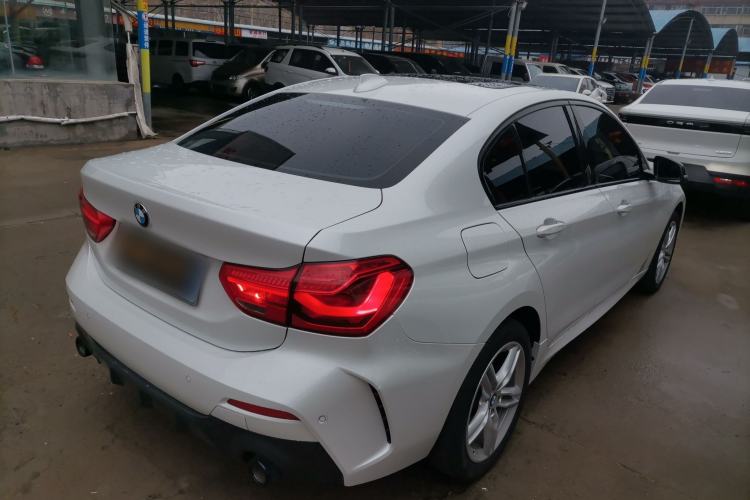 Used BMW 1 Series 2021 120i M Sport Night Edition Rear Right 45 Deg