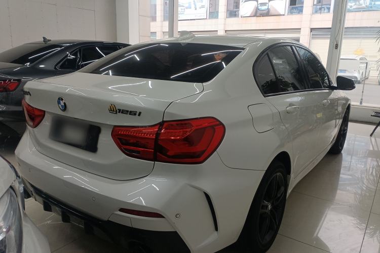 Used BMW 1 Series 2021 120i M Sport Night Edition Rear Right 45 Deg