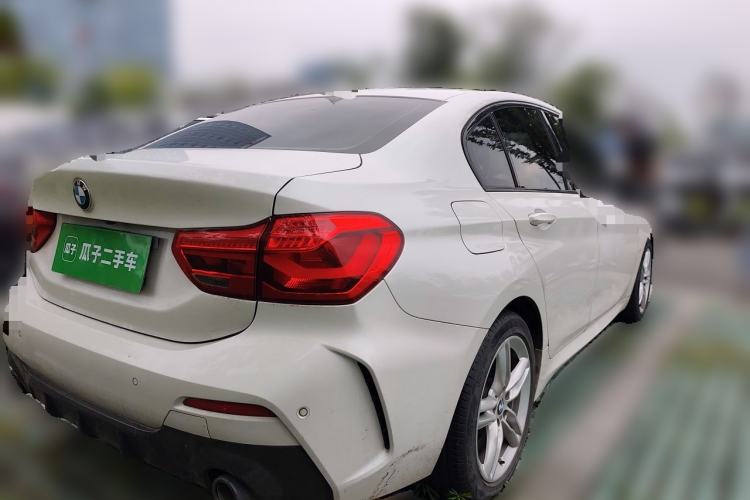 Used BMW 1 Series 2021 120i M Sport Night Edition Rear Right 45 Deg