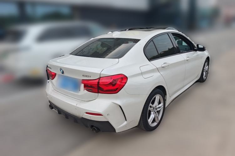 Used BMW 1 Series 2021 120i M Sport Night Edition Rear Right 45 Deg