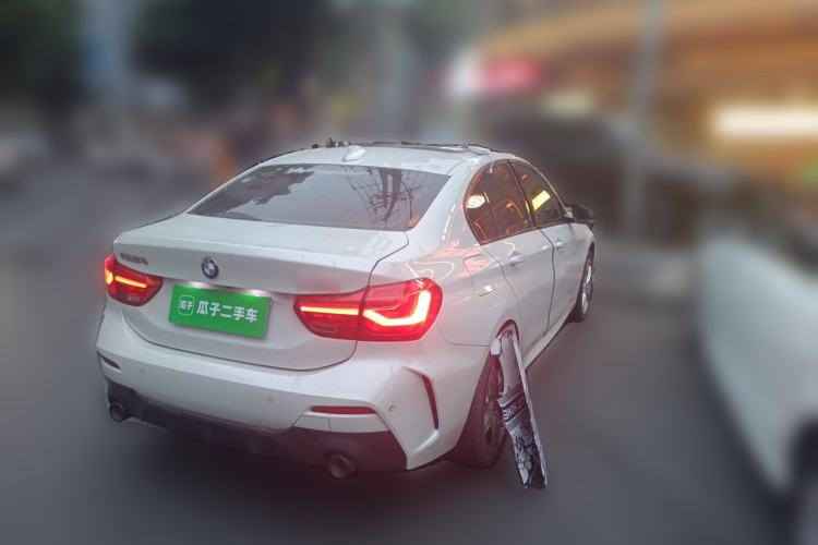 Used BMW 1 Series 2021 120i M Sport Night Edition Rear Right 45 Deg