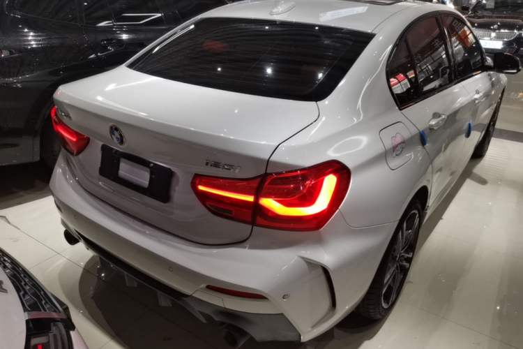 Used BMW 1 Series 2021 125i M Sport Night Edition Rear Right 45 Deg