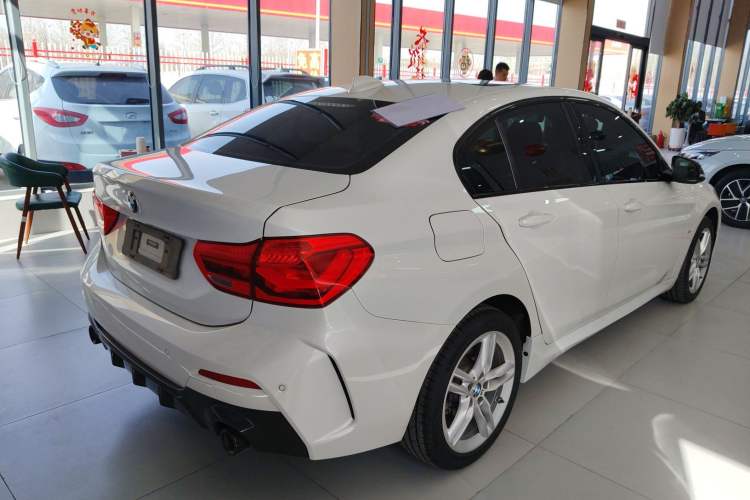 Used BMW 1 Series 2021 120i M Sport Night Edition Rear Right 45 Deg