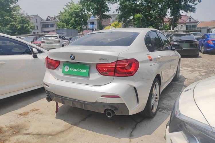 Used BMW 1 Series 2021 120i M Sport Night Edition Rear Right 45 Deg