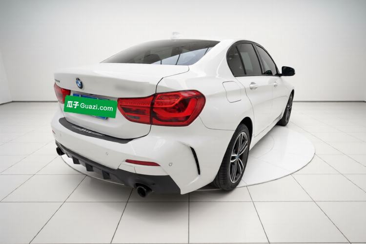 Used BMW 1 Series 2021 120i M Sport Night Edition Rear Right 45 Deg