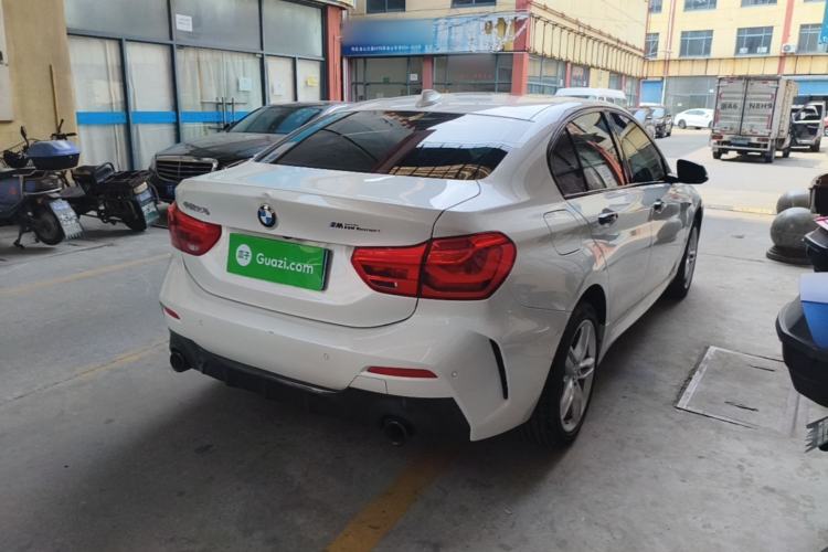 Used BMW 1 Series 2021 120i M Sport Night Edition Rear Right 45 Deg