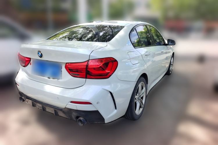 Used BMW 1 Series 2021 120i M Sport Night Edition Rear Right 45 Deg