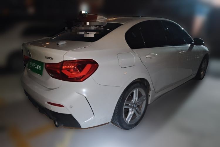 Used BMW 1 Series 2021 120i M Sport Night Edition Rear Right 45 Deg