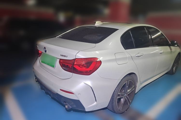 Used BMW 1 Series 2021 125i M Sport Night Edition Rear Right 45 Deg