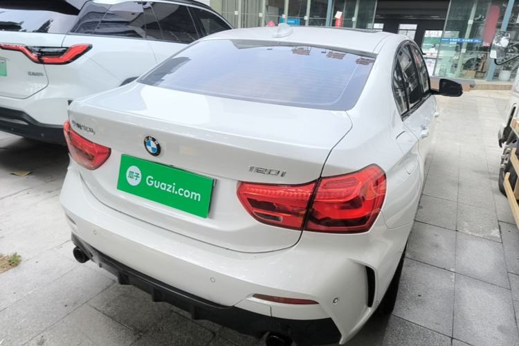 Used BMW 1 Series 2021 Revised 120i M Sport Night Edition Rear Right 45 Deg
