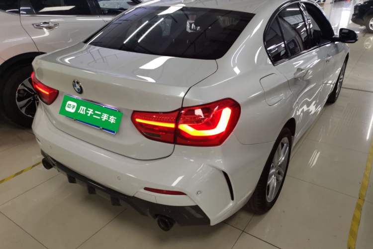 Used BMW 1 Series 2021 Revised 120i M Sport Night Edition Rear Right 45 Deg
