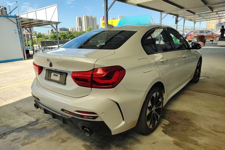 Used BMW 1 Series 2021 120i M Sport Night Edition Rear Right 45 Deg