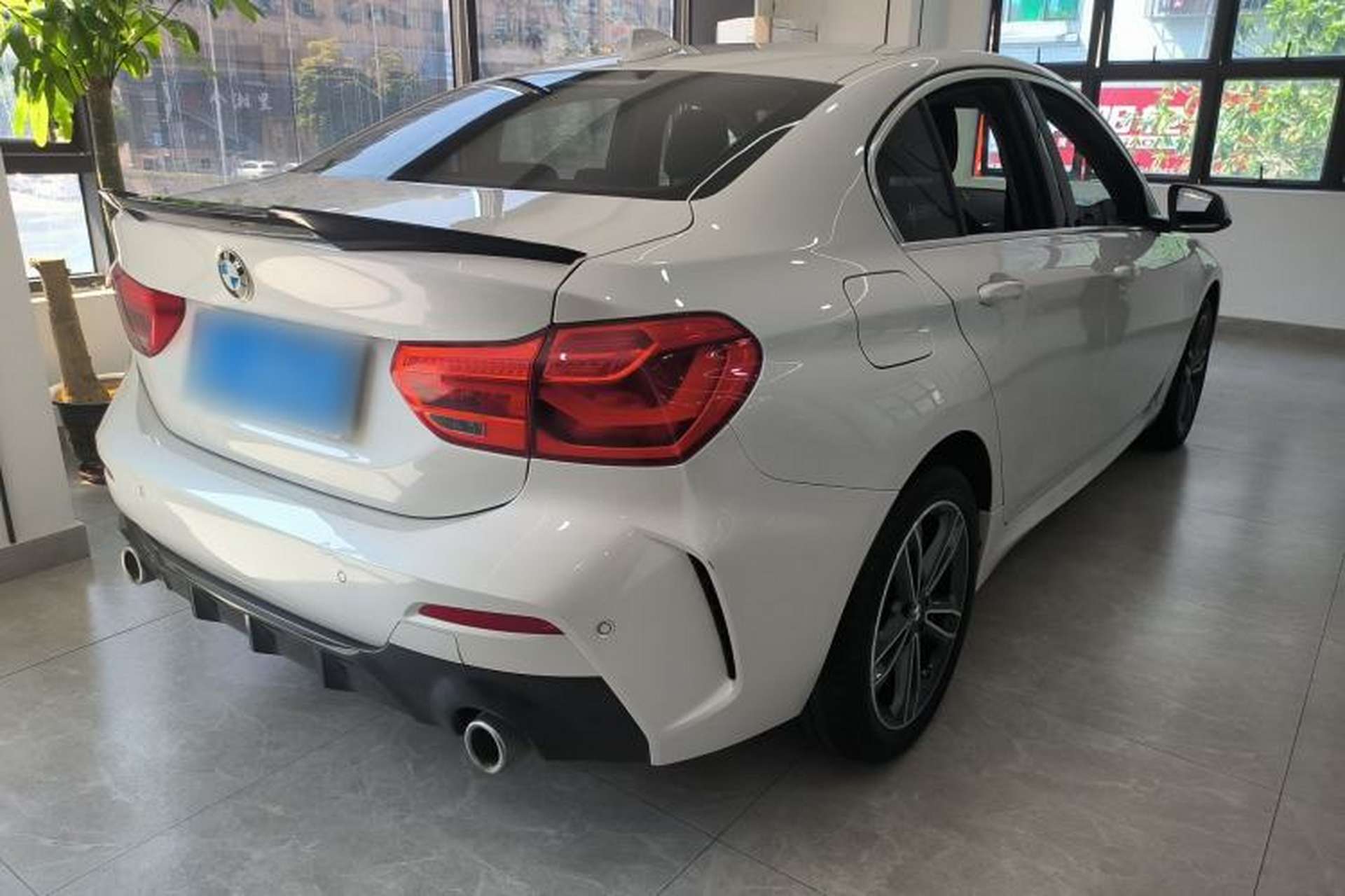 Used BMW 1 Series 2021 120i M Sport Edition Rear Right 45 Deg