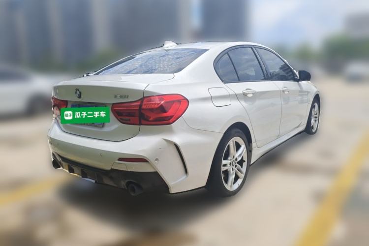 Used BMW 1 Series 2021 120i M Sport Night Edition Rear Right 45 Deg
