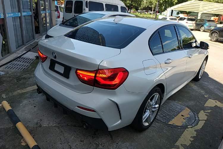 Used BMW 1 Series 2021 Revised 120i M Sport Night Edition Rear Right 45 Deg