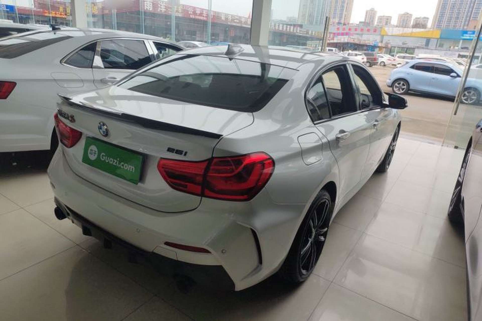 Used BMW 1 Series 2021 125i M Sport Night Edition Rear Right 45 Deg