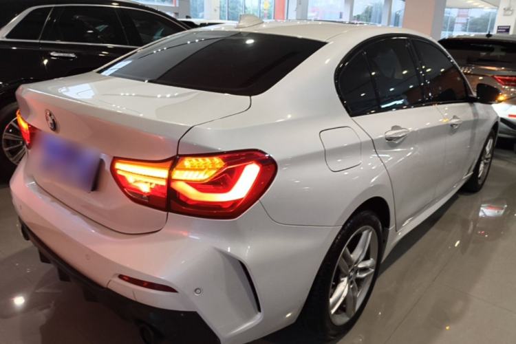 Used BMW 1 Series 2021 Revised 120i M Sport Night Edition Rear Right 45 Deg