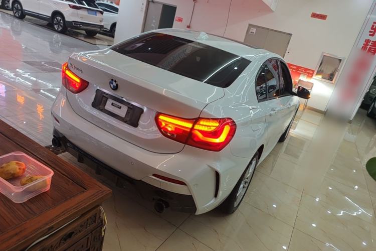 Used BMW 1 Series 2021 Revised 120i M Sport Night Edition Rear Right 45 Deg