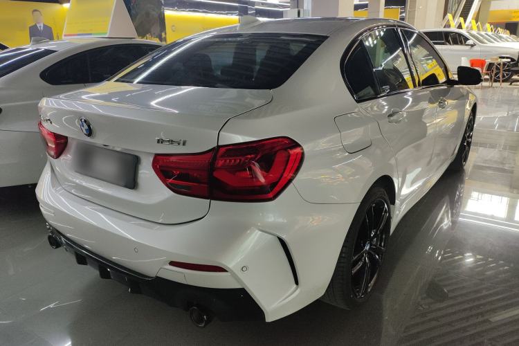 Used BMW 1 Series 2021 125i M Sport Night Edition Rear Right 45 Deg