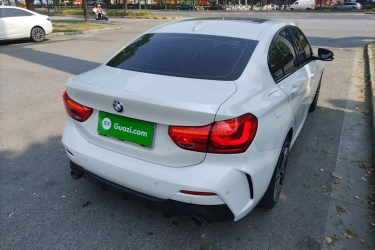 Used BMW 1 Series 2021 Restyled 125i M Sport Night Edition Rear Right 45 Deg