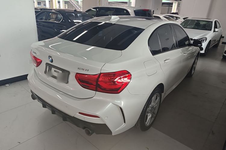 Used BMW 1 Series 2021 Revised 120i M Sport Night Edition Rear Right 45 Deg