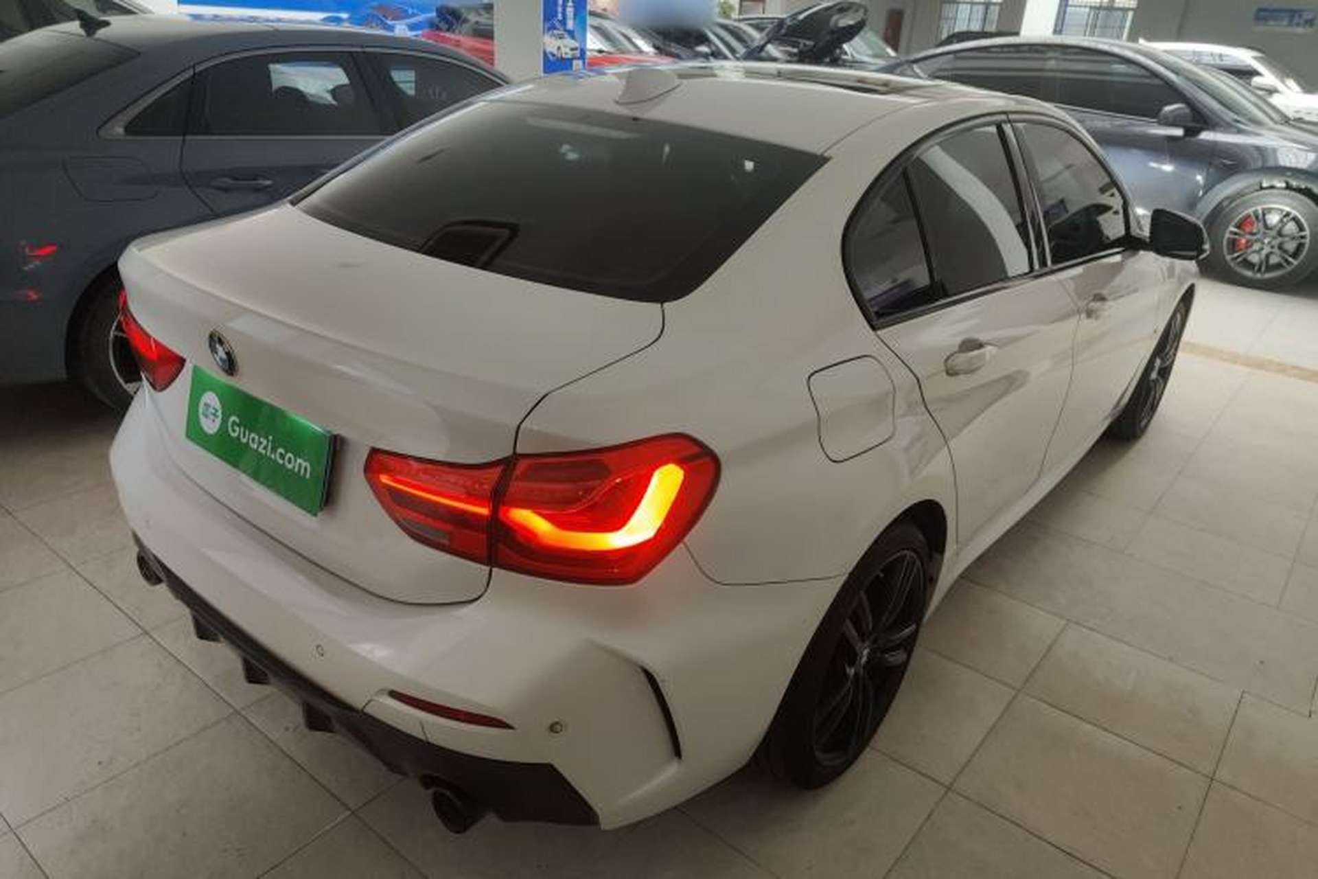 Used BMW 1 Series 2021 125i M Sport Night Edition Rear Right 45 Deg