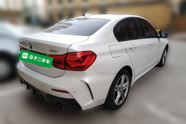 Used BMW 1 Series 2021 120i M Sport Night Edition Rear Right 45 Deg