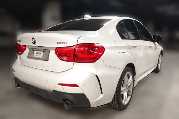 Used BMW 1 Series 2021 120i M Sport Night Edition Rear Right 45 Deg